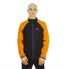 Флисовая Кофта VEL Route Zip Navy/Orange 122-2023 
