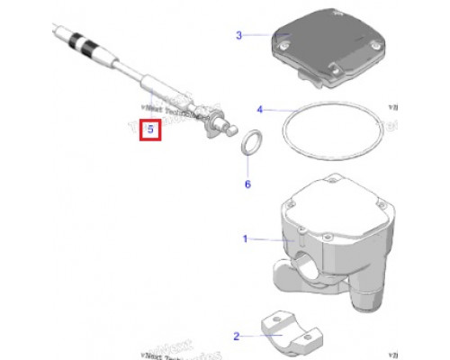 AT-05955 SPI Тросик Газа Для Polaris 7081577