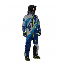 Комбинезон с утеплителем FXR CX Lt Grey/Navy/Blue/Hi-Vis 202807-0545 