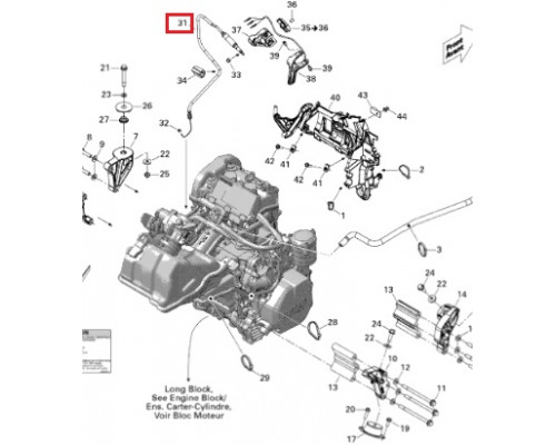 SM-05270 SPI Тросик Газа Для Ski Doo 600 ACE 512060606