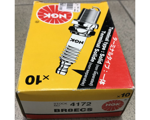 4172 NGK Свеча Зажигания BR8ECS Для Ski Doo SDI 512060029