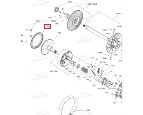 417223738 Венец Стартера Для Ski Doo 417223042, 417222829