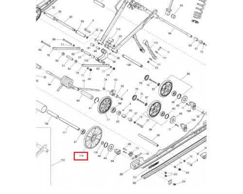 503194055 Ролик Гусеницы Для Ski Doo