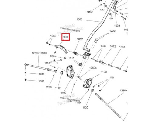 506152787 Пластина Крепления Рычагов Для Ski Doo Gen4