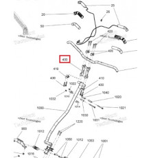 506152866 Проставка Руля Черная Для Ski Doo SUMMIT