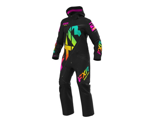 Комбинезон Женский FXR CX без утеплителя Black/Sherbert 222926-1074 (2)