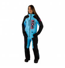 Комбинезон Женский FXR Recruit без утеплителя Black/Sky Blue/E.Pink 232912-1053 (4)