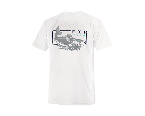 Футболка FXR Walleye White/Navy 202058-0145 