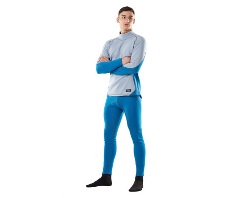 Термобельё комплект DRAGONFLY Высокий ворот Blue-Grey 300204-23-449 