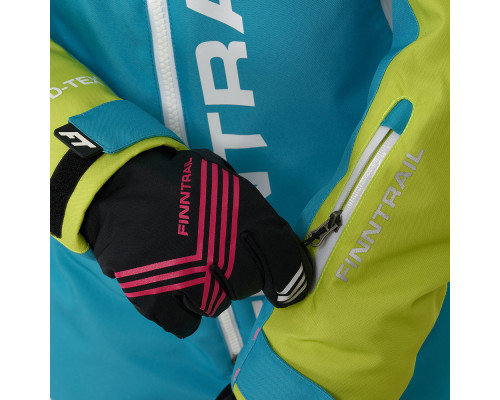 Комбинезон с утеплителем Женский Finntrail Rachel Blue Lime 3851 размер S