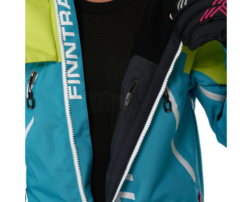 Комбинезон с утеплителем Женский Finntrail Rachel Blue Lime 3851 размер XXS