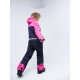 Комбинезон с утеплителем Женский Finntrail Rachel Dark Grey Pink 3851 размер XXS