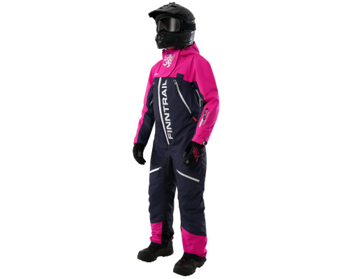 Комбинезон с утеплителем Женский Finntrail Rachel Dark Grey Pink 3851 размер XXS