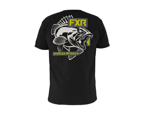 Футболка FXR STRIKE Black/Hi Vis 2XL