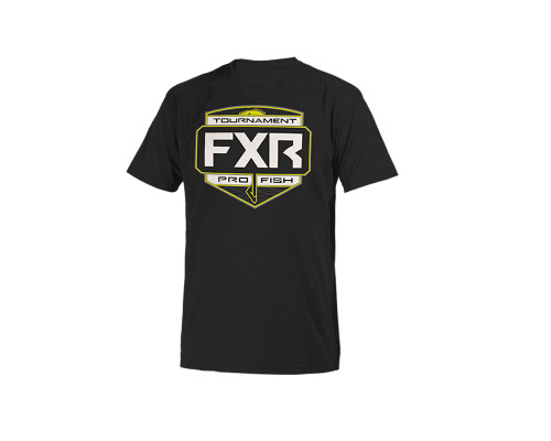 Футболка FXR TOURNAMENT Black/Hi Vis 2XL