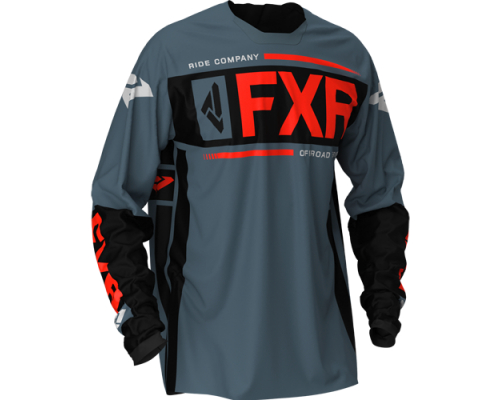 Джерси FXR CLUTCH OFF-ROAD JERSEY Steel/Black/Nuke 203318-0310 