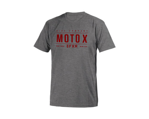 Футболка FXR Moto-X Grey/Heather/Rust 202070-0737 (2XL)