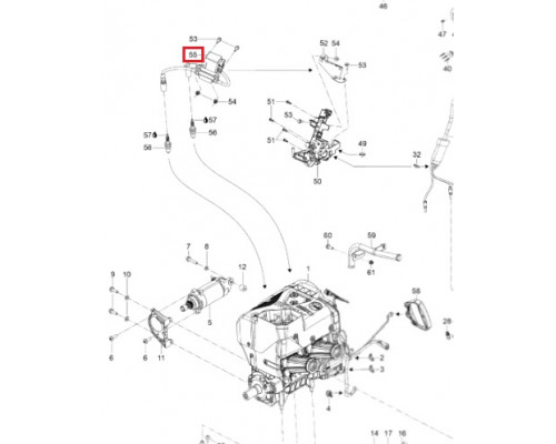SU-01186 SPI Катушка Зажигания Для Ski Doo 550 512060324