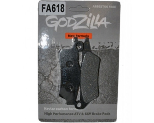 FA618 GODZILLA Тормозные Колодки Для BRP Can Am RENEGADE, OUTLANDER 705601015, 715900248