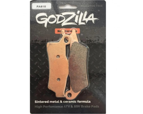 FA618 GODZILLA Тормозные Колодки Для BRP Can Am RENEGADE, OUTLANDER 705601015, 715900248