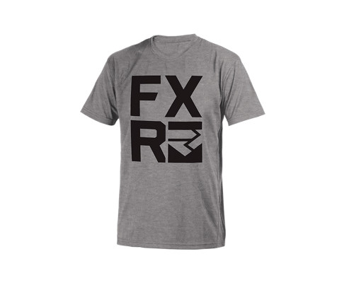 Футболка FXR BROADCASTGrey/Heather/Black 2XL
