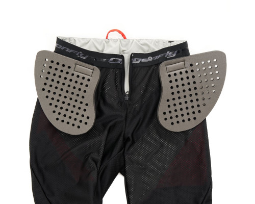 Штаны эндуро короткие DRAGONFLY Freeride Grey-Red 400140-22-920 