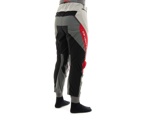 Штаны эндуро короткие DRAGONFLY Freeride Grey-Red 400140-22-920 