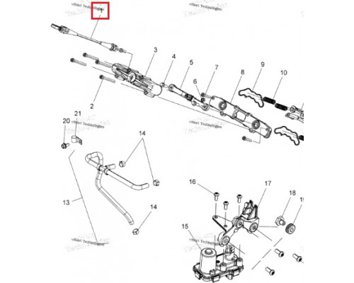 SM-05296 SPI Тросик Выхлопного Клапана Для Polaris 800 7081870, 7082504
