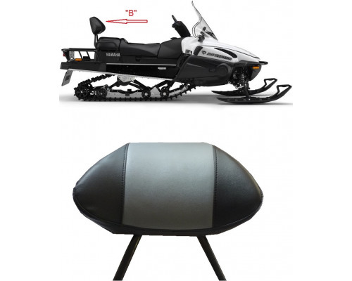 Чехол ремонтный комплект перетяжки спинки пассажирского сиденья Yamaha Viking Professional VK10