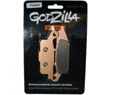 FA443 GODZILLA Тормозные Колодки Передние Для Yamaha GRIZZLY, KODIAK 3B4-W0045-00-00