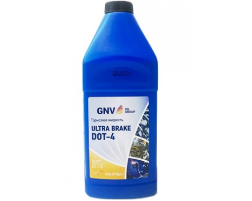 GNV Тормозная Жидкость Ultra Brake DOT 4 455 гр GUB1106403015030013455