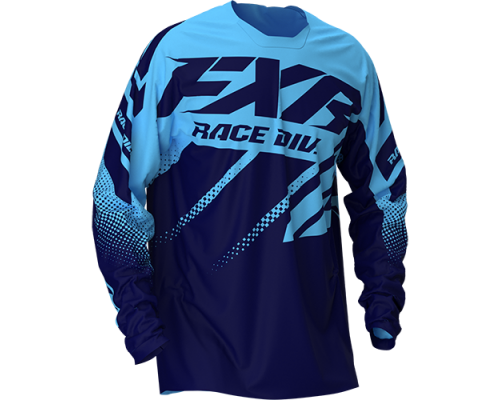 Джерси FXR CLUTCH MX Sky Blue/Midnight Fade M