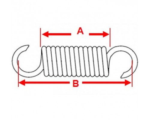 02-108 SPI Пружина Крепления Глушителя Для Yamaha 90506-20272-00
