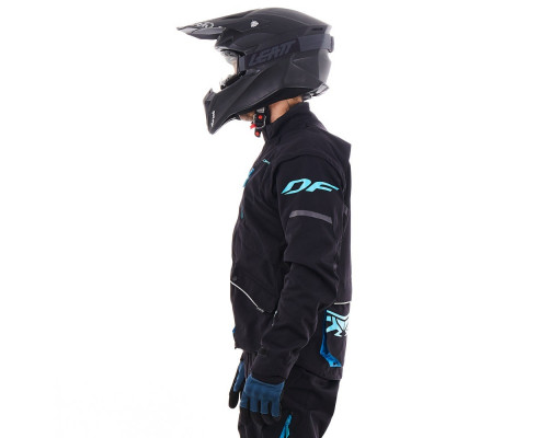 Куртка эндуро DRAGONFLY Freeride Black-Blue 400150-23-340 
