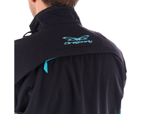 Куртка эндуро DRAGONFLY Freeride Black-Blue 400150-23-340 