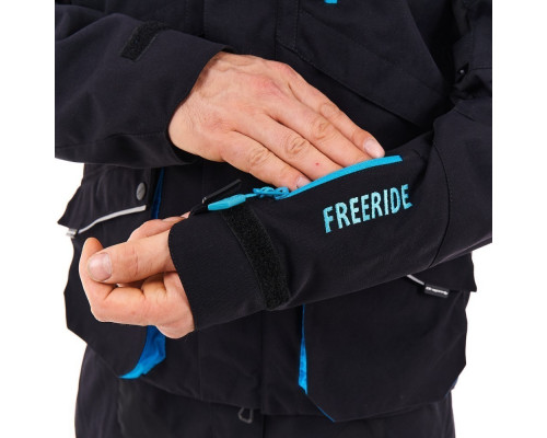 Куртка эндуро DRAGONFLY Freeride Black-Blue 400150-23-340 