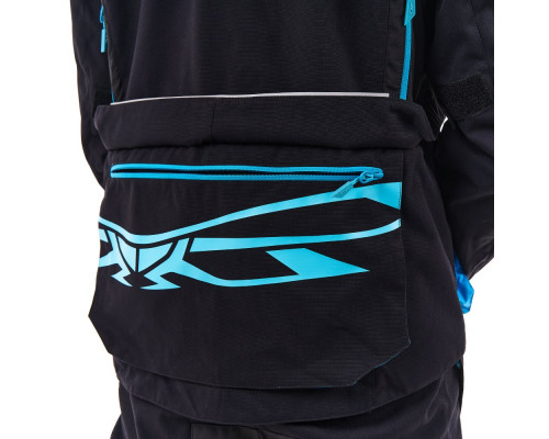 Куртка эндуро DRAGONFLY Freeride Black-Blue 400150-23-340 