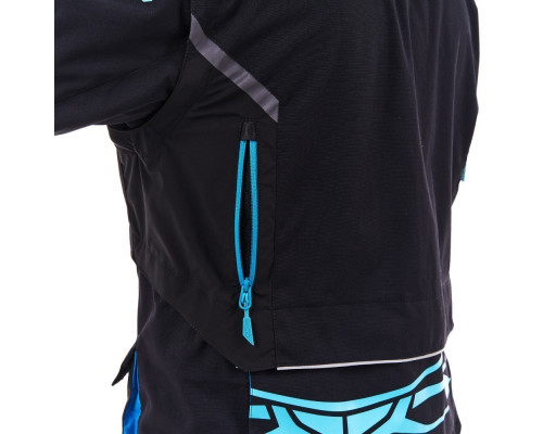 Куртка эндуро DRAGONFLY Freeride Black-Blue 400150-23-340 
