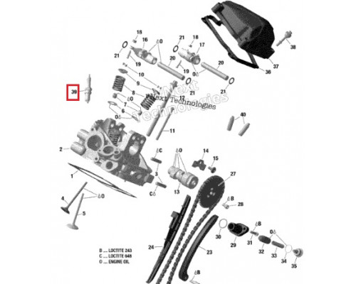 6546 NGK Свеча Зажигания Иридиевая DCPR8EIX Для CAN AM 707000246, 715900637