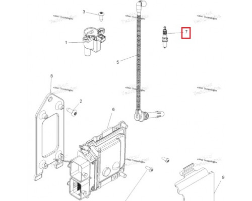 3022662 Свеча Зажигания NGK 95897 MR7F Для Polaris 3022639, 3022559, 3022462, 3022274