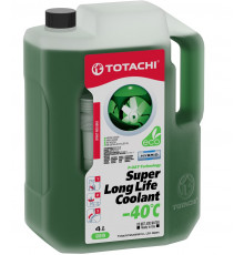 Антифриз TOTACHI SUPER LONG LIFE COOLANT зеленый -40°C 4 литра