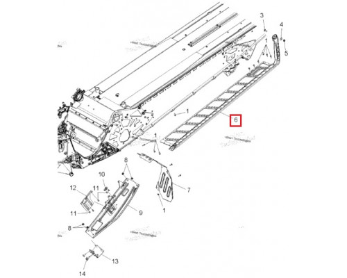 2879091-133 Подножки Белые Для Polaris Pro Ride 1018777, 1018778, 2879091-589, 2879091