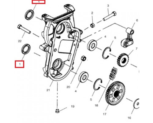 03-108 SPI Сальник КПП Для Polaris 3610030