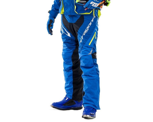 Штаны эндуро DRAGONFLY Freeride Blue-Yellow 400160-450 