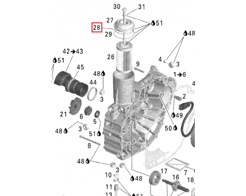 008-599-15 WSM Кольцо Уплотнительное Для Ski Doo 420850500