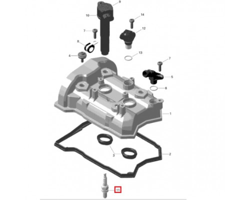415129670 Свеча Зажигания NGK 90982 MR7BI-8 Для Ski Doo 600 900 ACE