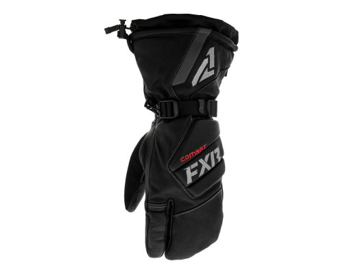 Рукавицы FXR Leather Index с утеплителем Black 220803-1000 