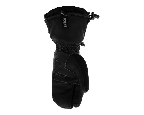 Рукавицы FXR Leather Index с утеплителем Black 220803-1000 
