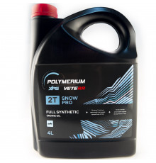 502691P POLYMERIUM Масло Моторное Синтетическое XPS SNOW PRO 2T 4 Литра Для Polaris 502691, 2883732, 501322, 502514, 502077, 502514