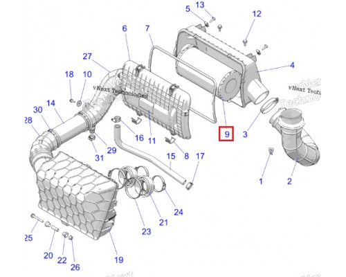 90-3118 NO TOIL Фильтр Воздушный Для Polaris RZR 1241084, 1240957, 1240822